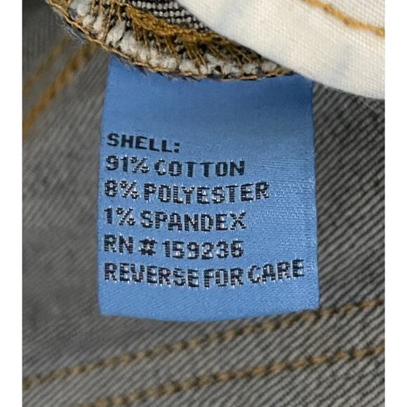 J. McLaughlin Straight Leg Jeans Dark Blue Size 8 High Rise Crop Stretch Denim - Picture 9 of 10